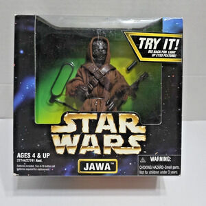 STAR WARS 6" Action Collection Light Up Eyes Jawa Action Figure KENNER 1997 NIB
